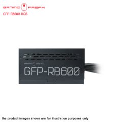 Gaming Freak PRIMA 600W GFP RB600 80 Plus Bronze PSU Power Supply