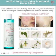 Terrcarebeautyshop AXIS-Y Daily Purifying Treatment Toner 200ml