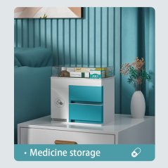Gdeal GTE Household Medicine Box Small Drug Portable Multi Layer Large Emergency Medical Box