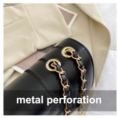 Gdeal Spring Retro Chain Women's Bag Versatile Texture One Shoulder Crossbody Underarm