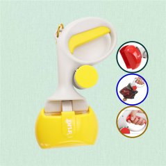 Pet Toilet Picker Portable Dog Feces Toilet Picker with Garbage Bag Pet Toilet Clip