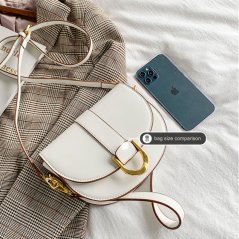 Gdeal Women Bag Korean Style Fashion Single Shoulder Messenger Bag Western Style Saddle Bag