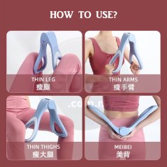 Gdeal Pelvic Muscle Trainer Floor Buttocks Leg Straightening Hip Trainer Exercise Equipment