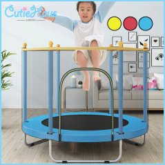 Gdeal Recreational Home Adult Children Indoor Outdoor Trampoline Jumping Exercise With Guard Net