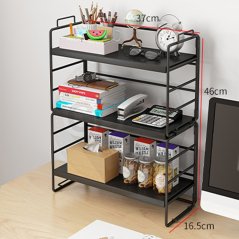 Gdeal GTE 3 Layers Desktop Racks Desks Storage Offices Dormitory Study Table Organizer