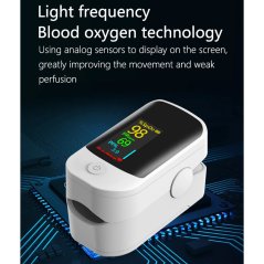 Gdeal Portable Fingertip Oximeter Pulse Blood Pulse Personal Finger Oximeter With Bluetooth