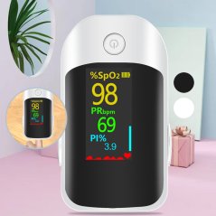 Gdeal Portable Fingertip Oximeter Pulse Blood Pulse Personal Finger Oximeter With Bluetooth