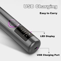 Gdeal Electric Blackhead Suction Instrument Pore Hot Compress Deep Cleaner Beauty Instrument Acne Remover