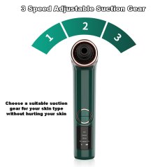 Gdeal Electric Blackhead Suction Instrument Pore Hot Compress Deep Cleaner Beauty Instrument Acne Remover