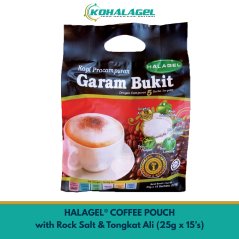 Halagel Herbal Coffee with Rock Salt and Tongkat Ali (15's x 25g)