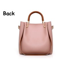 Gdeal 4-In-1 Korean Style Elegant Women Fashion PU Leather Medium Tote Bag Shoulder Bag Handbags Set (RYL-214)