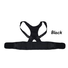 Gdeal Adjustable Comfortable Posture Back Lumbar Support Corrector Brace Shoulder Band Belt