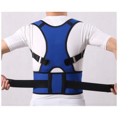 Gdeal Adjustable Comfortable Posture Back Lumbar Support Corrector Brace Shoulder Band Belt