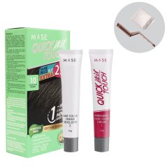Quick Touch 1 Minute Hair Color Cream & Developer Kit for Grey Hair