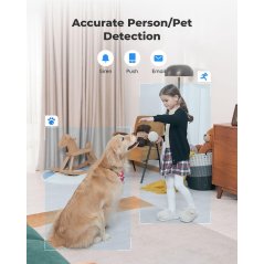 reolink 5MP HD Surveillance Camera With Two Way Audio White