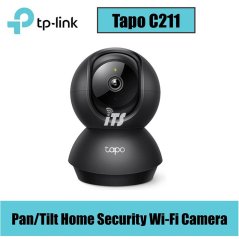 TP-Link Pan/Tilt Home Security Wi-Fi Camera (Tapo C211)