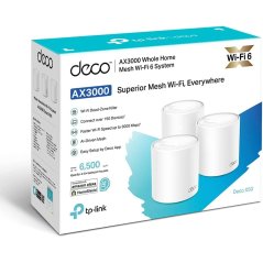 TP-Link Deco X50 3Pack AX3000 Whole Home AI-Driven Mesh Wi-Fi 6 System