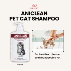 Canaan Aniclean Pet Shampoo Soft Formulation For Kittens and Cat 500ml