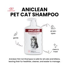 Canaan Aniclean Pet Shampoo Soft Formulation For Kittens and Cat 500ml