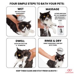 Canaan Aniclean Pet Shampoo Soft Formulation For Kittens and Cat 500ml