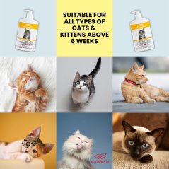 Canaan Aniflea Anti Flea Cat Shampoo Stops Insects Maturation - 500ml