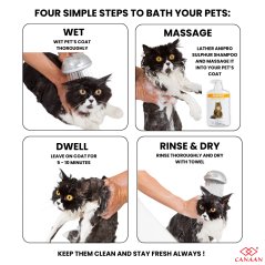 Canaan Anipro Sulphur Cat Shampoo for Dermatitis Issue - 500ml
