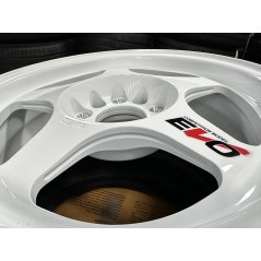 New 15X7 ET35 AOW Flow Formed Evo Rim (4 Wheel) Gloss White 5X114.3