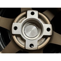 New 15X7 ET35 AOW Flow Formed TE37 Rim (4 Wheel) Matt Bronze 4X114.3