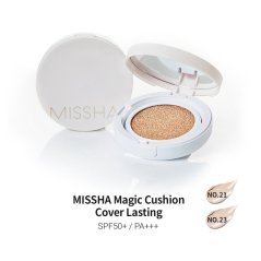 Korea Missha Magic Cushion Cover Lasting N21 Single Pack