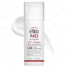 EltaMD Skincare UV Broad-Spectrum SPF46 Facial Sunscreen 48g (Clear)