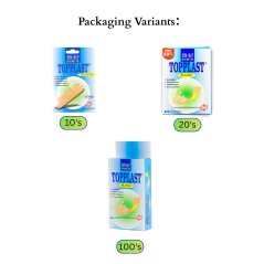 Topplastic Plaster for Small Cuts & Wounds 20's
