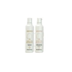 Bremod Professional Keratin Blowout Hair Treatment Set (250ml x 2)