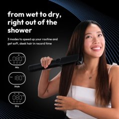Stryv Air Sleek Hair Dryer & Styler with 3 Styling Modes (Black)