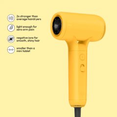 Stryv Colour+ 2.0 Mini Hair Dryer 4 Temps & 2 Speeds (Banana Peel)