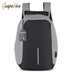 Hometech2u GUAPABIEN MULTIFUNCTION TRAVEL USB PORT BACKPACK FOR MEN (GRAY)