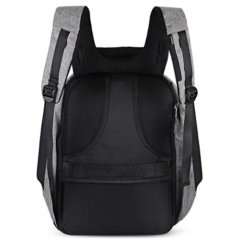 Hometech2u GUAPABIEN MULTIFUNCTION TRAVEL USB PORT BACKPACK FOR MEN (GRAY)