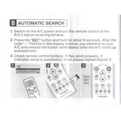 Hometech2u CHUNGHOP All In 1 Universal Air Conditioner Remote Control 5000 in 1
