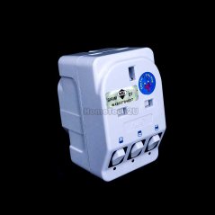 Hometech2u Eurosafe 3 Way Adaptor 13Amp Switch Socket witch Surge Protector, eRomman Marketplace
