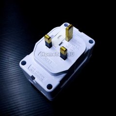 Hometech2u Eurosafe 3 Way Adaptor 13Amp Switch Socket witch Surge Protector, eRomman Marketplace
