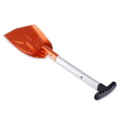 Hometech2u LS - 504 OUTDOOR FOLDABLE SNOW SHOVEL ALUMINUM HANDLE TOOL (ORANGE)