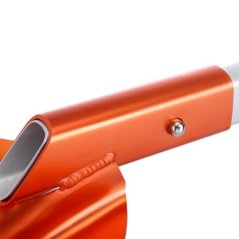 Hometech2u LS - 504 OUTDOOR FOLDABLE SNOW SHOVEL ALUMINUM HANDLE TOOL (ORANGE)