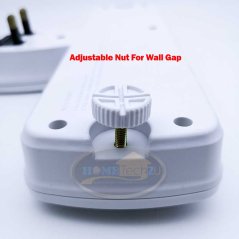 Hometech2u ME T Way Adaport with 2 USB Port 2.1A Wall Socket Power Outlet Extension, eRomman Marketplace