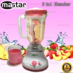 Hometech2u  Mastar 3 in 1 MAS-163BL Blender (Pink)