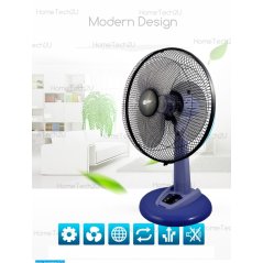 Hometech2u  Mastar 16" Inch Table Fan MAS-464TF (Blue)