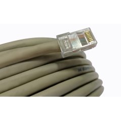 Draka Network Cable 15M White Cat 6 UTP Ethernet Internet RJ45 (White)