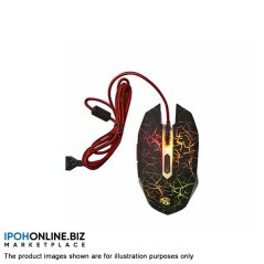 Ipohonline LED Optical USB Wired Gaming Mouse