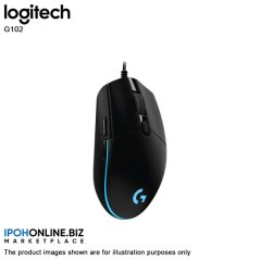 Logitech G102 Prodigy Programmable RGB Gaming Mouse 6000 DPI