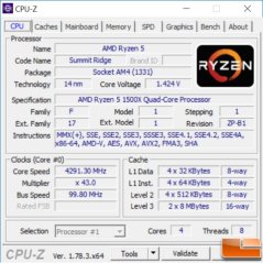 AMD RYZEN 5 1500X 4-Core 3.5 GHz (3.7 GHz Turbo) Socket AM4 Desktop Processor, eRomman Marketplace