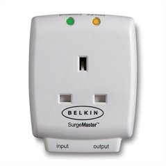 Ipohonline Belkin F9H110VSACW Single Socket Surge Protector, eRomman Marketplace