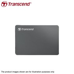 Ipohonline Transcend 1TB StoreJet 25C3N Extra-Slim USB 3.0 Portable Hard Drive - Iron Grey, eRomman Marketplace